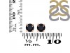 Black Tourmaline Stud Earring BLS-RDE-1321.