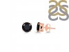 Black Tourmaline Stud Earring BLS-RDE-1436.