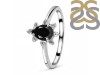 Black Tourmaline & White Topaz Ring BLS-RDR-2305.