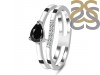 Black Tourmaline & White Topaz Ring BLS-RDR-2862.