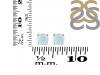 Blue Chalcedony Stud Earring BLX-RDE-1321.