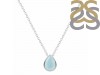 Blue Chalcedony Necklace BLX-RDN-410.