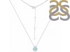Blue Chalcedony Necklace BLX-RDN-450.