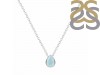 Blue Chalcedony Necklace BLX-RDN-452.