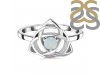 Blue Chalcedony Triquetra Ring BLX-RDR-2142.
