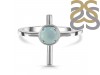 Blue Chalcedony Holy Cross Ring BLX-RDR-2143.