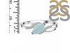 Blue Chalcedony & White Topaz Ring BLX-RDR-422.