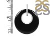 Black Onyx Donut Pendant-SP BOX-1-151