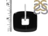 Black Onyx Donut Pendant-SP BOX-1-157