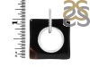 Black Onyx Donut Pendant-SP BOX-1-186