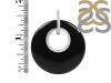 Black Onyx Donut Pendant-SP BOX-1-188