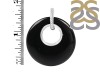 Black Onyx Donut Pendant-SP BOX-1-200