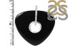 Black Onyx Donut Pendant-SP BOX-1-209