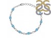Blue Topaz Bracelet BTZ-RDB-3-A