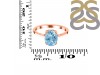  Blue Topaz Ring BTZ-RDR-3145.