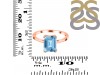 Blue Topaz Ring BTZ-RDR-3147.