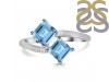Blue Topaz Ring BTZ-RDR-426.