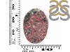 Cobalt Calcite Druzy Adjustable Ring-ADJ-R CBC-2-130