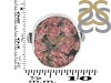 Cobalt Calcite Druzy Adjustable Ring-ADJ-R CBC-2-133