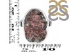 Cobalt Calcite Druzy Adjustable Ring-ADJ-R CBC-2-142