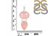 Pink Chalcedony Pendant-2SP CHD-1-53