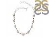 Crazy Lace Agate/Garnet Necklace-NJ CLA-12-2