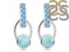 Close Out Larimar & Blue Topaz Earring LAR-CO-RDE-104.