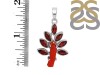 Red Coral/Garnet Pendant-2SP COR-1-121