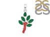 Red Coral/Green Onyx Pendant-2SP COR-1-166