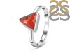 Red Coral Ring-R-Size-7 COR-2-10