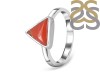 Red Coral Ring-R-Size-8 COR-2-18