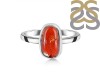 Red Coral Ring-R-Size-7 COR-2-27