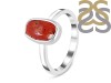 Red Coral Ring-R-Size-7 COR-2-27