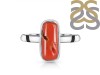 Red Coral Ring-R-Size-8 COR-2-31