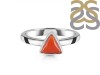 Red Coral Ring-R-Size-8 COR-2-32