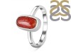 Red Coral Ring-R-Size-9 COR-2-34