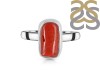 Red Coral Ring-R-Size-7 COR-2-47