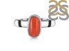 Red Coral Ring-R-Size-7 COR-2-53