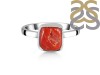 Red Coral Ring-R-Size-7 COR-2-58