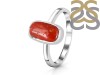 Red Coral Ring-R-Size-8 COR-2-75