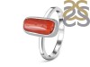 Red Coral Ring-R-Size-7 COR-2-79