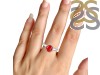 Red Coral Ring-R-Size-8 COR-2-80