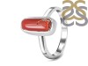 Red Coral Ring-R-Size-8 COR-2-81