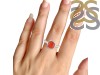 Red Coral Ring-R-Size-7 COR-2-85