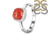 Red Coral Ring-R-Size-7 COR-2-85
