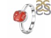 Red Coral Ring-R-Size-8 COR-2-86