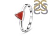 Red Coral Ring-R-Size-7 COR-2-9