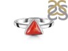 Red Coral Ring-R-Size-8 COR-2-90