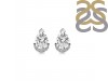 Crystal & White Topaz Stud Earring CST-RDE-1262.