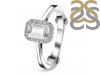 Crystal & White Topaz Ring CST-RDR-1787.